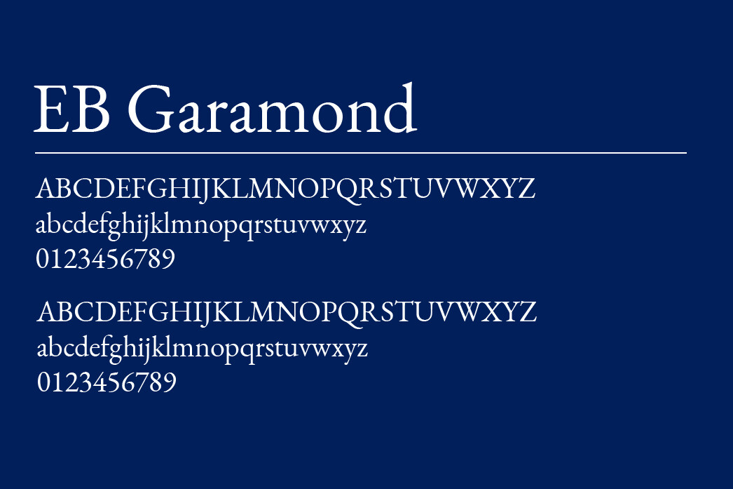 eb garamond type